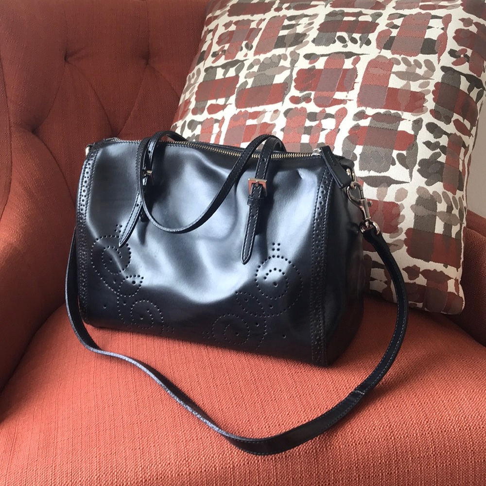 Real Leather Black Bag